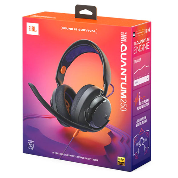 JBL Quantum 250 Wired Gaming Over-Ear Headphone