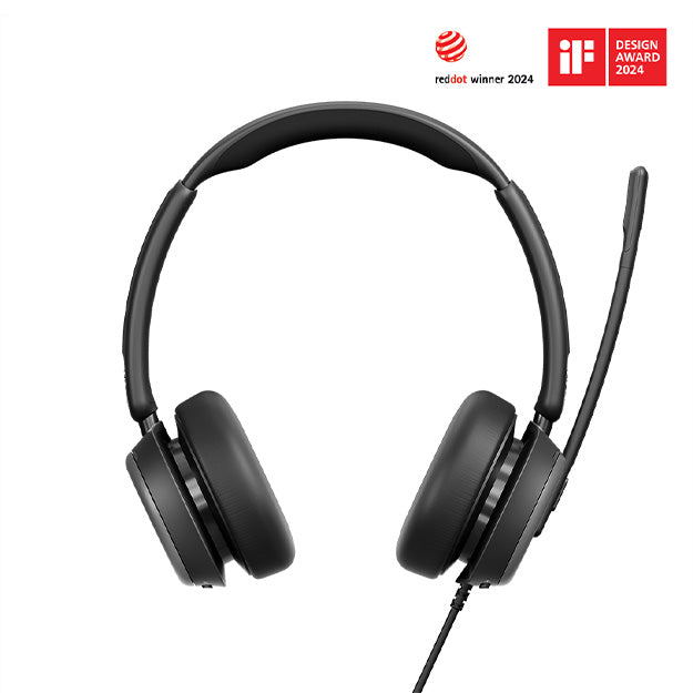 EPOS IMPACT 860T ANC Double-sided Wired On-Ear Headset - Black