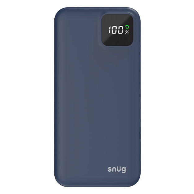 Snug 10000mAh Power Bank With Fast Charge - Black