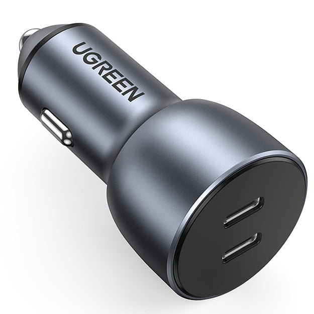 UGreen Dual PD Car Charger 50W – Space Grey