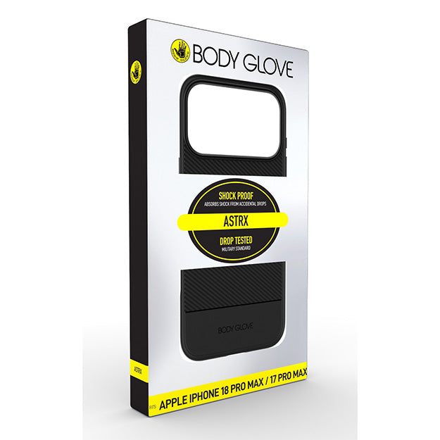 Body Glove Astrx Case For Apple iPhone 18 PRO MAX / 17 PRO MAX – Black
