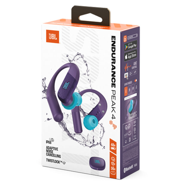 JBL Endurance Peak 4 Waterproof Sport In-Ear Earbuds With ANC