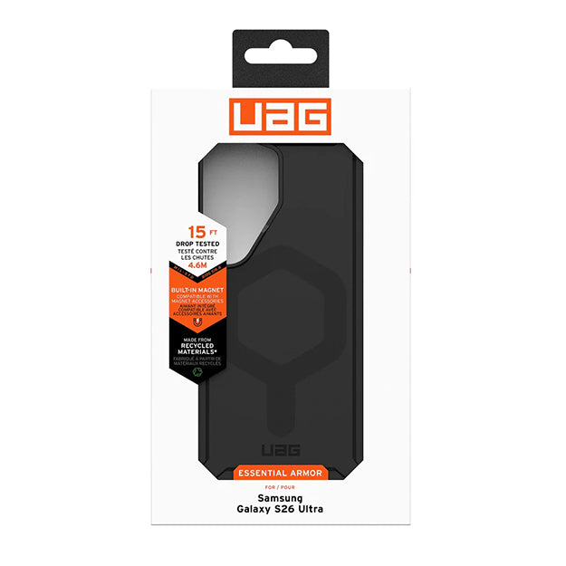 UAG Essential Armor Magnetic Case For Samsung Galaxy S26 ULTRA - Black