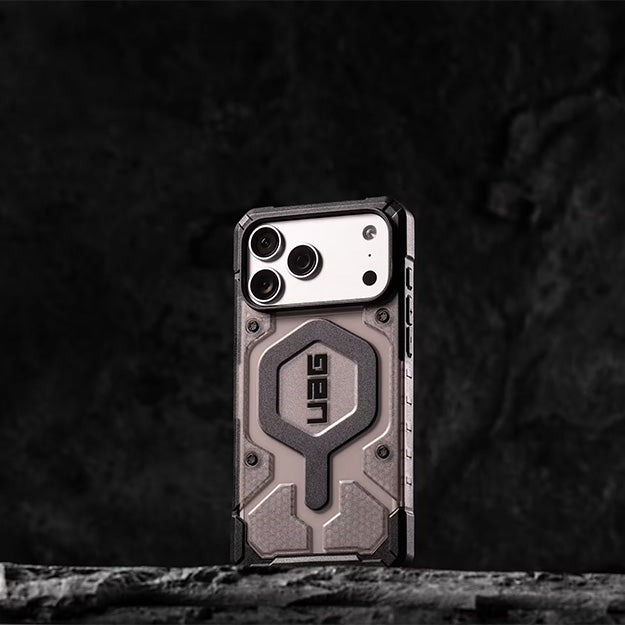 UAG Pathfinder Clear Magnetic For Apple iPhone 18 PRO MAX / 17 PRO MAX - Ice/Silver