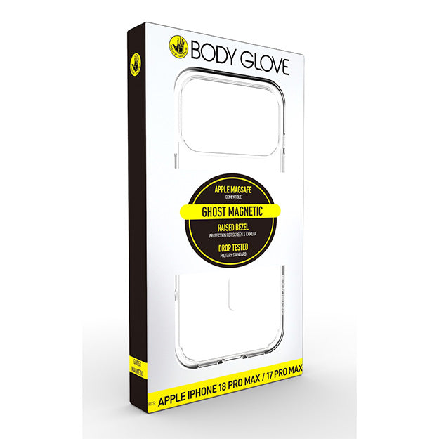 Body Glove Ghost Magnetic Case With MagSafe Apple iPhone 18 PRO MAX / 17 PRO MAX – Clear