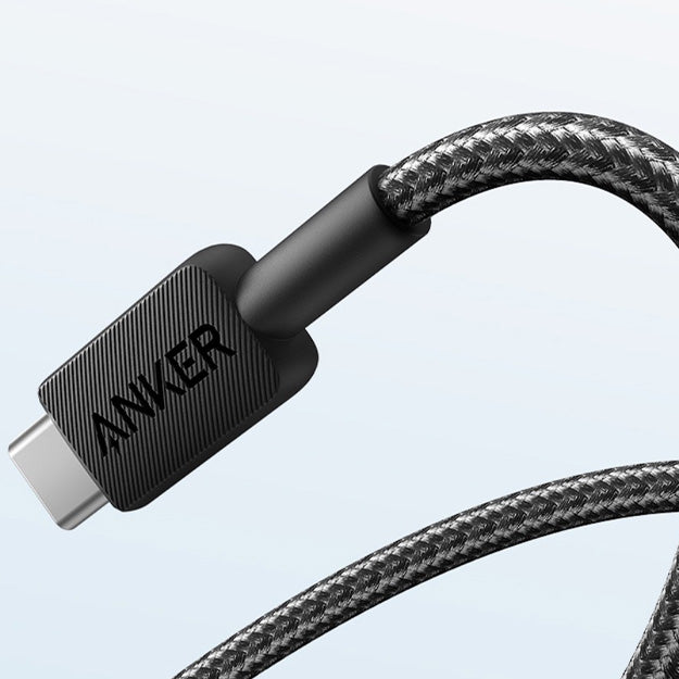 Anker 322 PowerLine USB-A To USB-C 0.9M Cable – Black