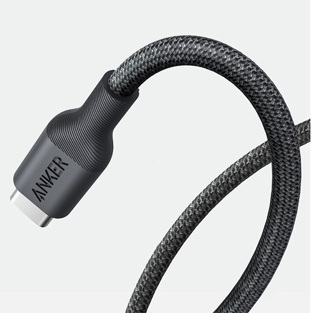 Anker 544 Bio-Based USB C To USB-C Cable Fast Charging 140W 0.9M Cable – Black