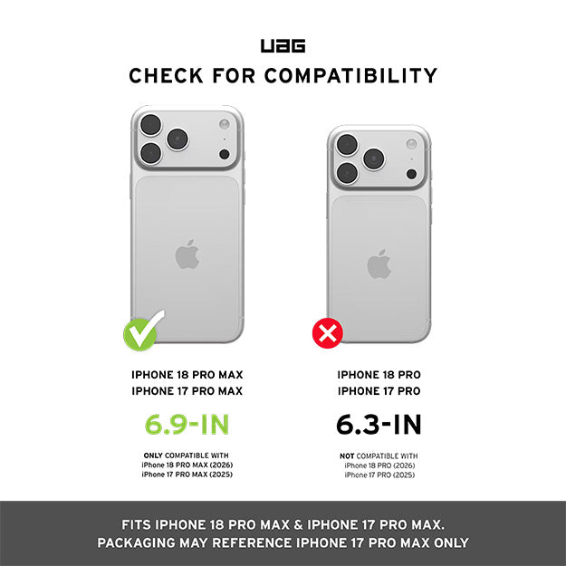UAG Exclusive Civilian MagSafe Case For Apple iPhone 18 PRO MAX / 17 PRO MAX - Orange