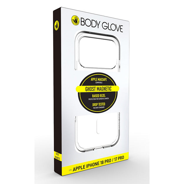 Body Glove Ghost Magnetic Case With MagSafe Apple iPhone 18 PRO / iPhone 17 PRO – Clear