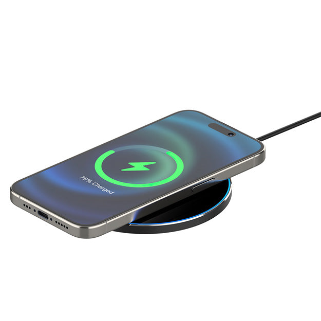 Snug Wireless Pad Charger For Smartphones And iPhones - Black