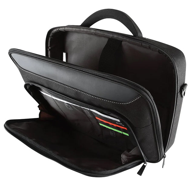 Targus Classic+ 15-15.6" Clamshell Laptop Bag - Black/Red