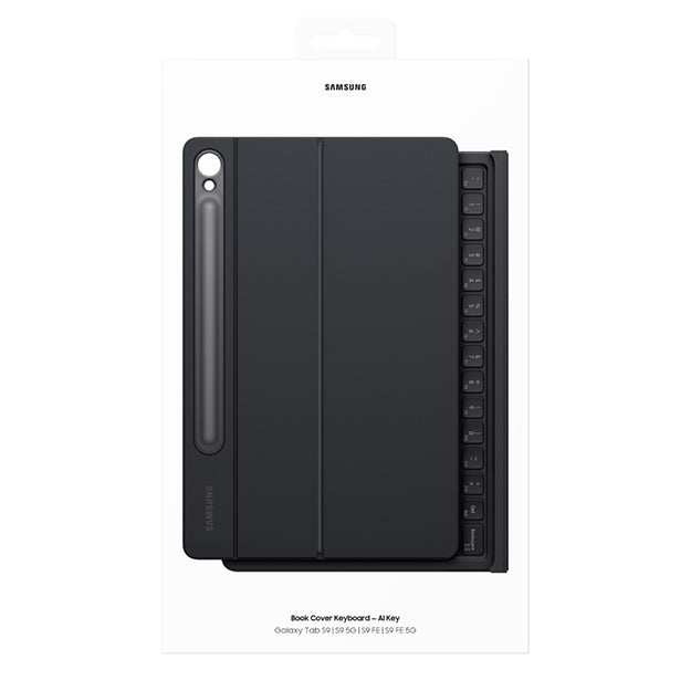 Samsung Keyboard Book Cover AI Key For Samsung Galaxy Tab S9 – Black