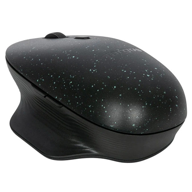 Targus ErgoFlip EcoSmart Sustainable Bluetooth 5.0 Ergonomic Ambidextrous Mouse - Black