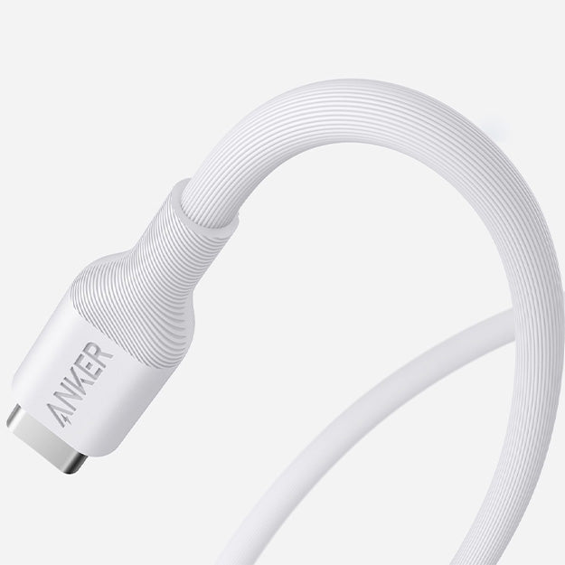 Anker 544 Bio-Based USB-C To USB-C Cable Fast Charging 140W 0.9M Cable - White