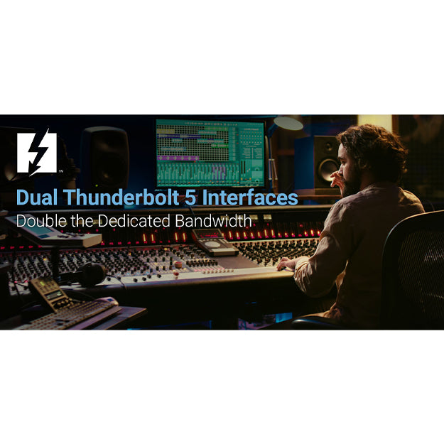 Sonnet Echo II DV T5 Rackmount Thunderbolt 5 Expansion System - Black