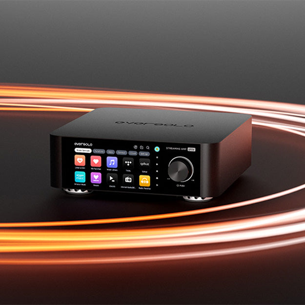 Eversolo Play All-In-One Music Streamer With Amplifier - Black