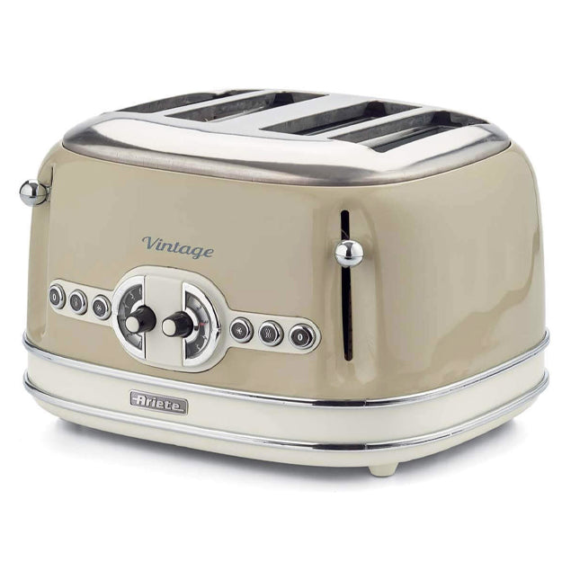 Ariete 156 Vintage 4 Slice Electric Toaster