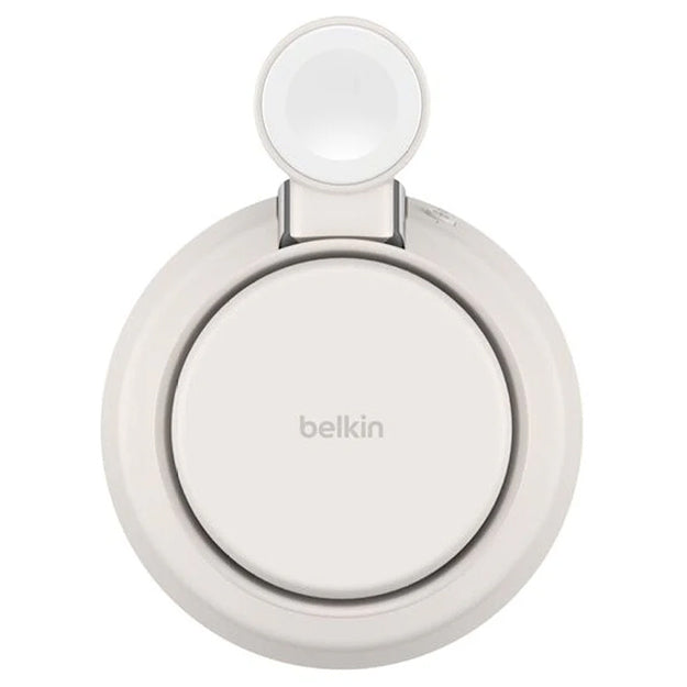 Belkin UltraCharge Pro 25W 3-in-1 Qi2 Magnetic Wireless Charger - Sand