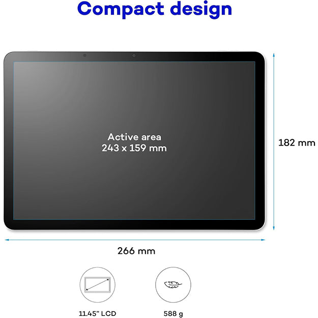 Wacom MovinkPad 11 Portable Pad Graphic Pen Display - Grey