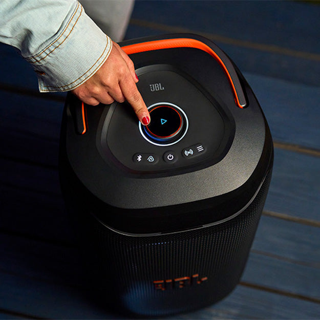 JBL Partybox 130 Portable Bluetooth Speaker With 2 x JBL Wireless Microphones