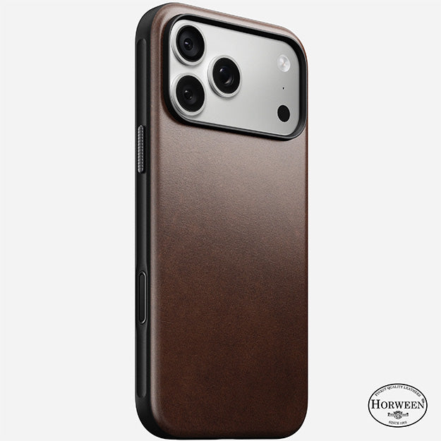 Nomad Modern Leather MagSafe Case For Apple iPhone 18 PRO MAX / 17 PRO MAX