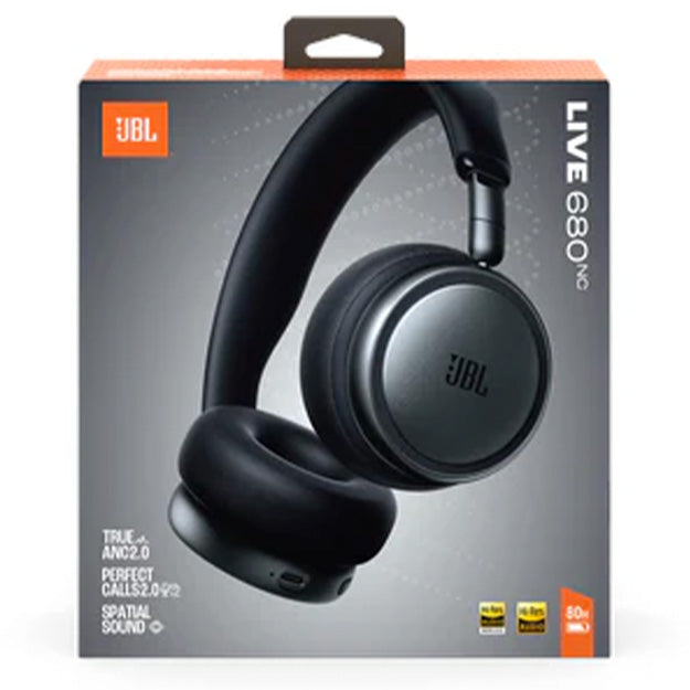 JBL Live 680NC Wireless Noise Cancelling Bluetooth On-Ear Headphones