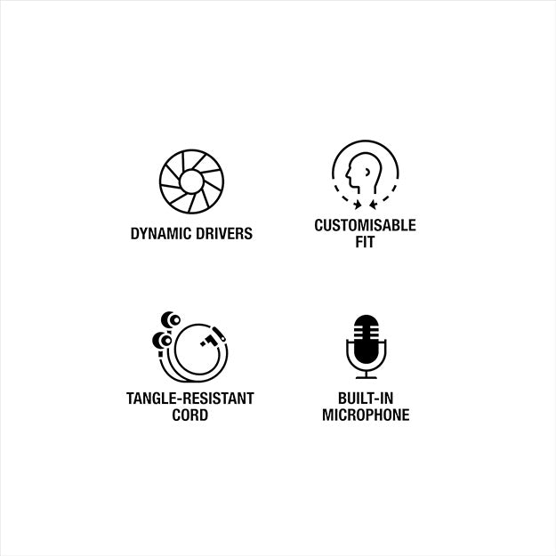 Marshall Mode Type-C Input In-Ear Headphone - Black