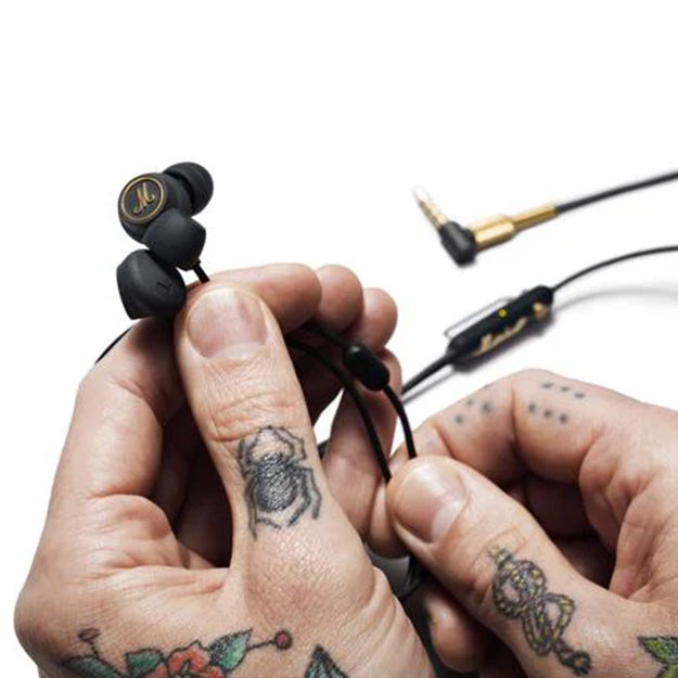 Marshall Mode Wired 3.5 Input In-Ear Headphone - Black
