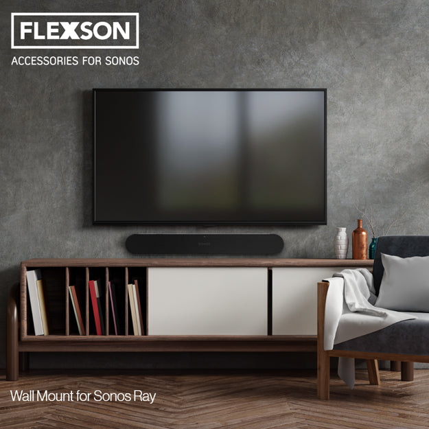Flexson Wall Mount For Sonos Ray – Black