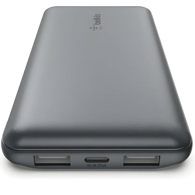 Belkin BoostCharge 10 000 mAh Power Bank - Grey