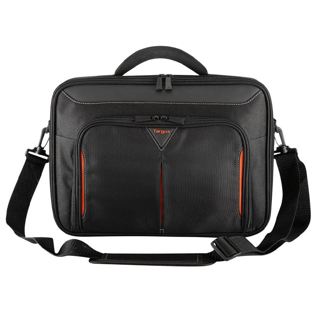 Targus Classic+ 15-15.6" Clamshell Laptop Bag - Black/Red
