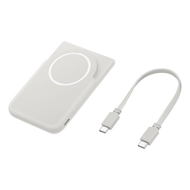 Samsung Original 5000mAh Magnetic Wireless Battery Pack + Samsung 1 Port 45W Power Adapter Bundle