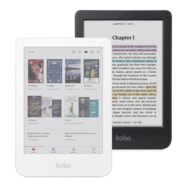 Kobo Clara Colour 6" Colour E Ink Kaleido 3 Touchscreen eReader