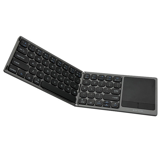 Body Glove Wireless Folding Hinge Keyboard With Touchpad – Black