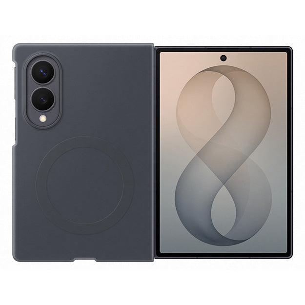 Samsung Silicone Magnet Case For Galaxy Z Fold8 - Black