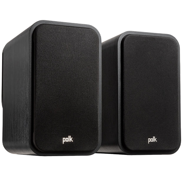 Polka Signature Elite ES20 High-Quality Bookshelf Speakers - Black