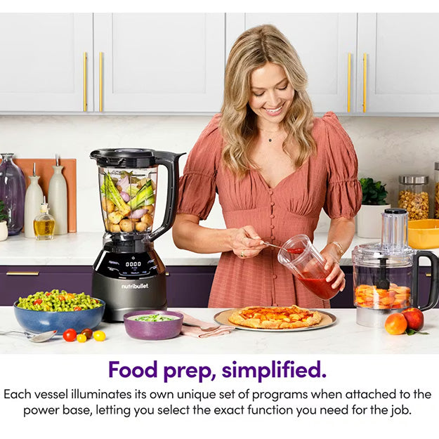 Nutribullet Triple Prep System - Black & Grey