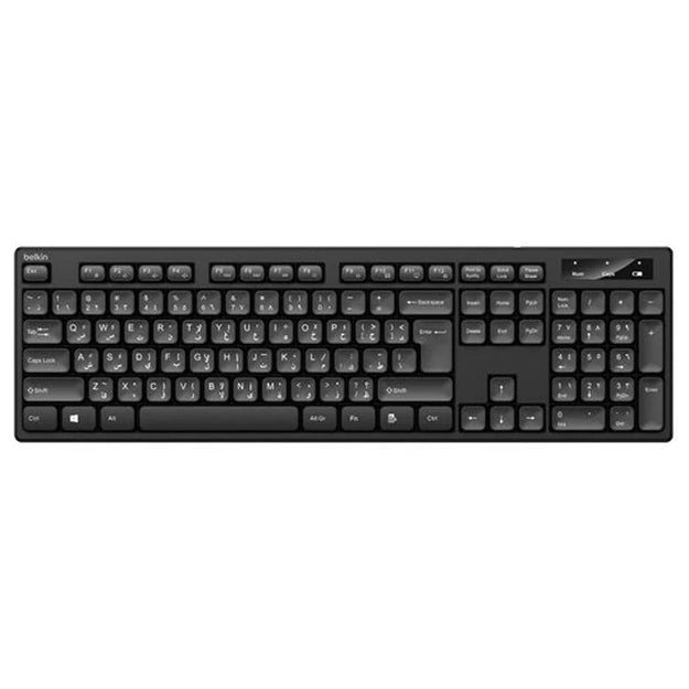 Belkin Connect Wireless Keyboard And Mouse Combo - Black