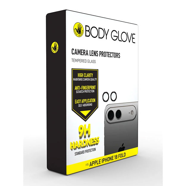 Body Glove Tempered Glass Camera Screen Protectors For Apple iPhone DUO - Transparent