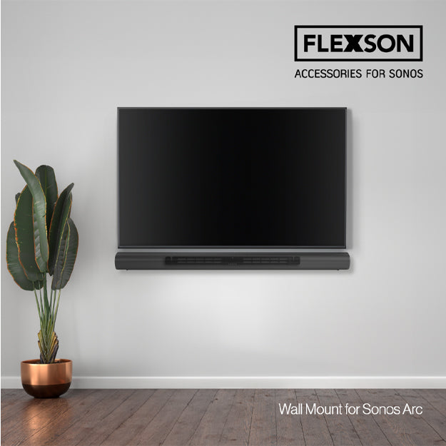 Flexson Wall Mount For Sonos Arc – Black