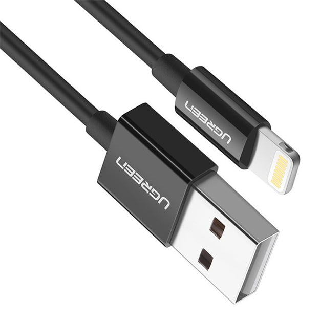UGreen USB to MFI Lightning Cable 2m - Black