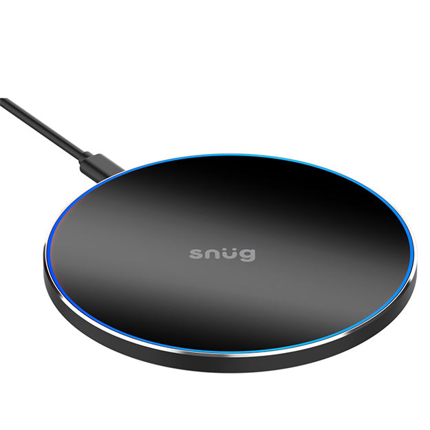 Snug Wireless Pad Charger For Smartphones And iPhones - Black