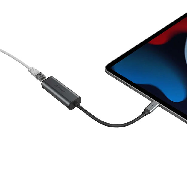 Adam Elements CASA e2 USB-C To 2.5 Gigabit Ethernet Adapter - Space Grey