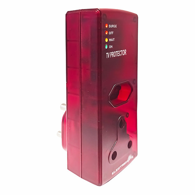 ElectricMate High Level TV Safe Protector Adapter - Red