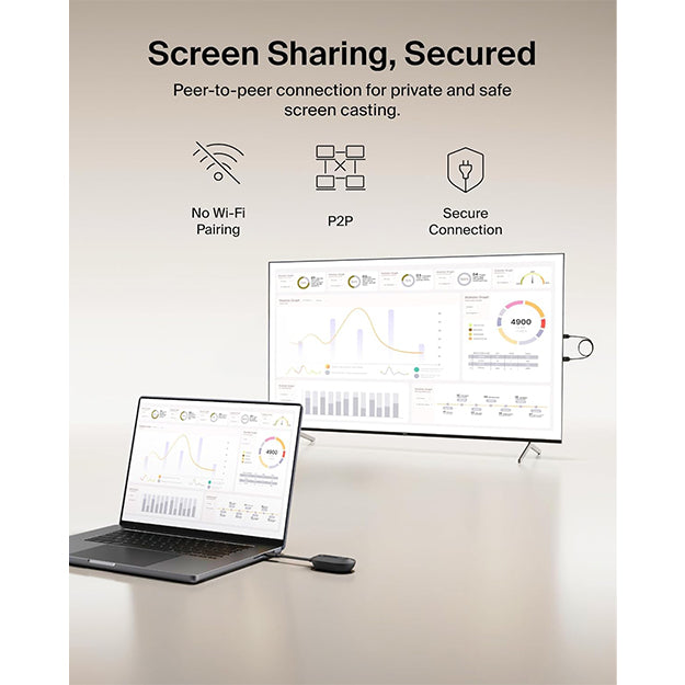 Belkin Connect Air Wireless HDMI Display Adapter - Black