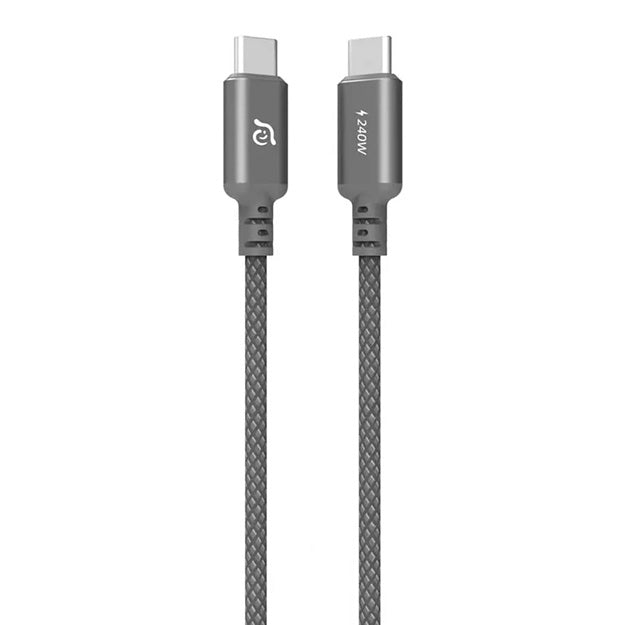 Adam Elements CASA P200 Type-C Male To Male 240W Cable 2m Grey