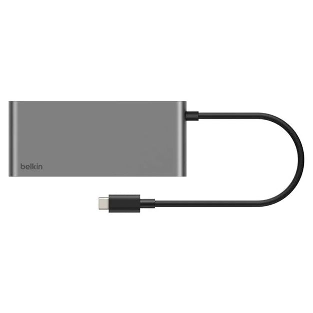 Belkin Connect 7-Port USB Hub With Dual USB-C Ports - Grey