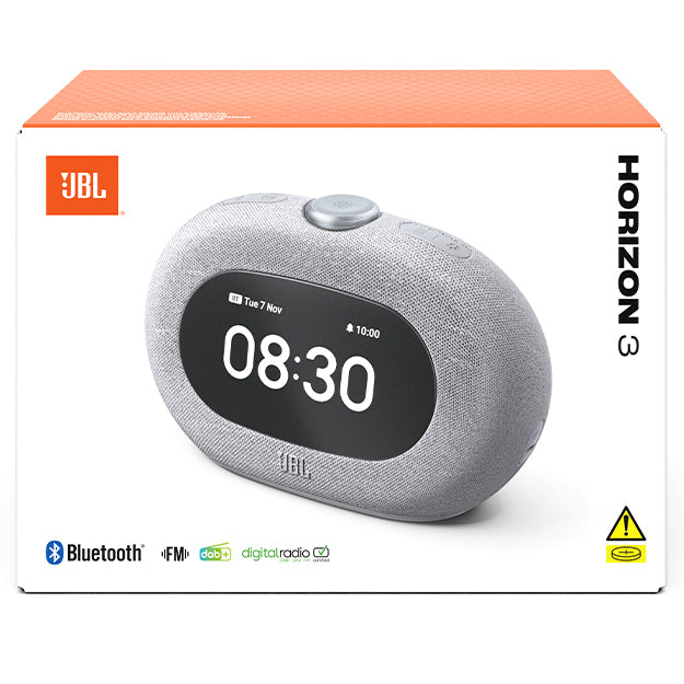 JBL Horizon 3 Bluetooth Alarm Clock Radio With FM