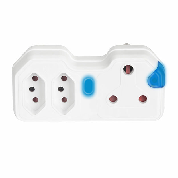 ElectricMate Power X-Series Surge Protector Power Strip - White