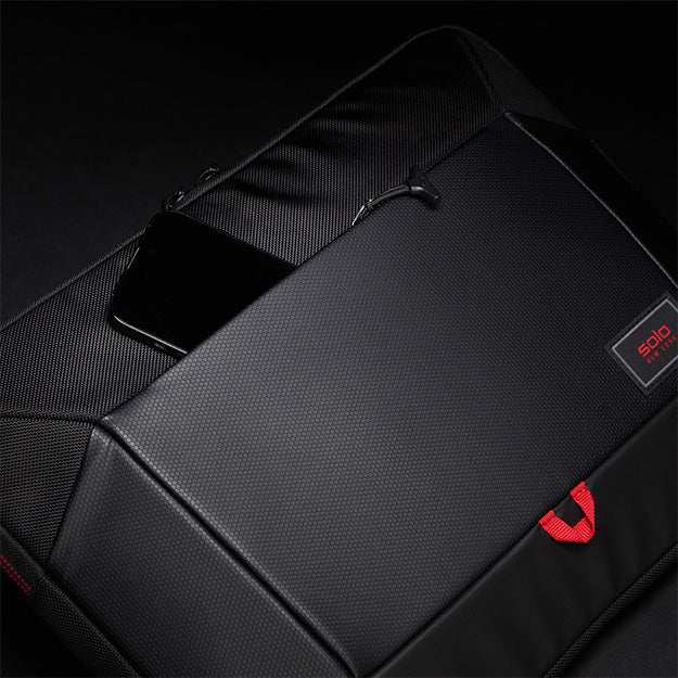 Solo New York ACV169 Caliber Sleeve For 16" Laptops - Black/Red